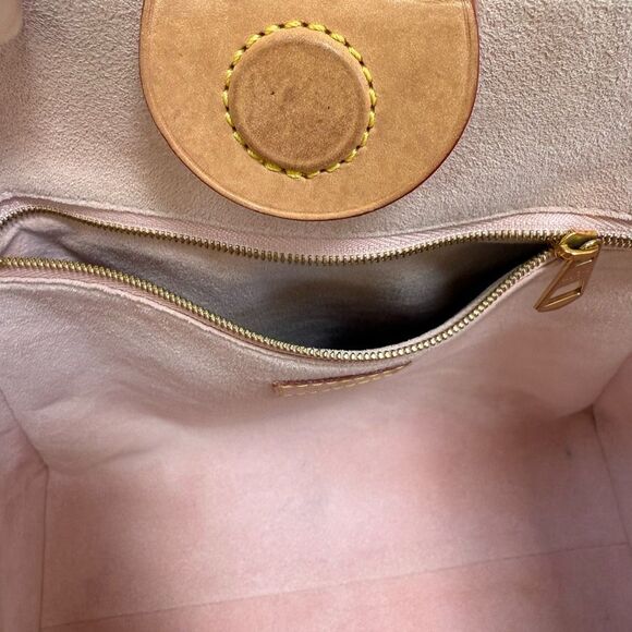 Louis Vuitton Damier Azur Propriano braided handles alcantara lining purse bag - Picture 7 of 16